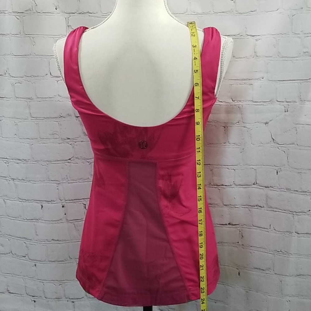 Lululemon Raspberry Aria Tank II - Picture 3 of 7